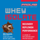 PROLAB: WHEY ISOLATE 5LBS MILK CHOCOLATE