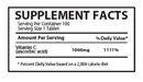 MUSCLE RULZ VITAMIN C-1000 100 Tablets